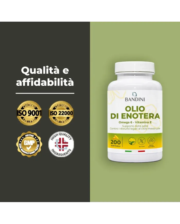Olio di Enotera - 200 Softgels
